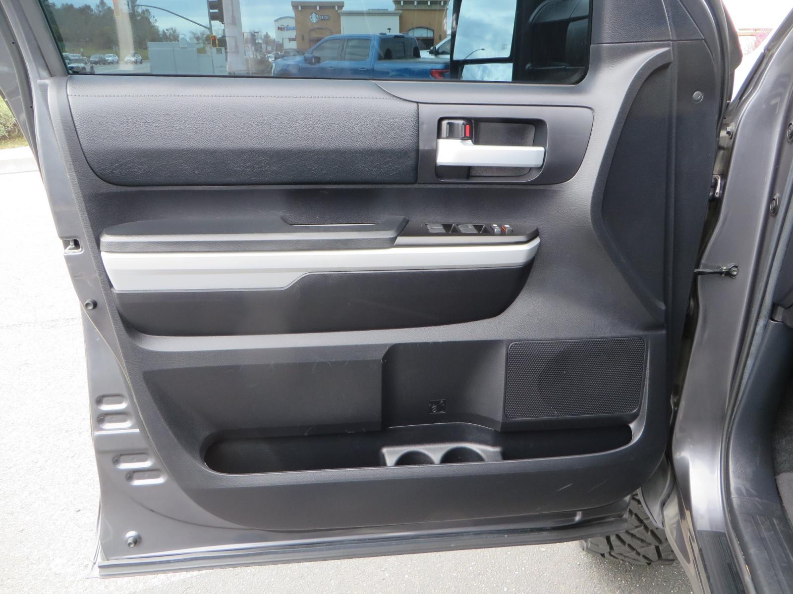 2021 CHARCOAL /GREY Toyota Tundra SR5 (5TFDY5F16MX) with an 5.7L V8 OHV 16V engine, automatic transmission, located at 2630 Grass Valley Highway, Auburn, CA, 95603, (530) 508-5100, 38.937893, -121.095482 - Features a Zone Offroad level kit, 20" SOTA wheels, 35" Nitto Ridge Grappler tires, Fox rear shocks, Air bags, front and rear TRD sway bars, and Window tint. - Photo #15